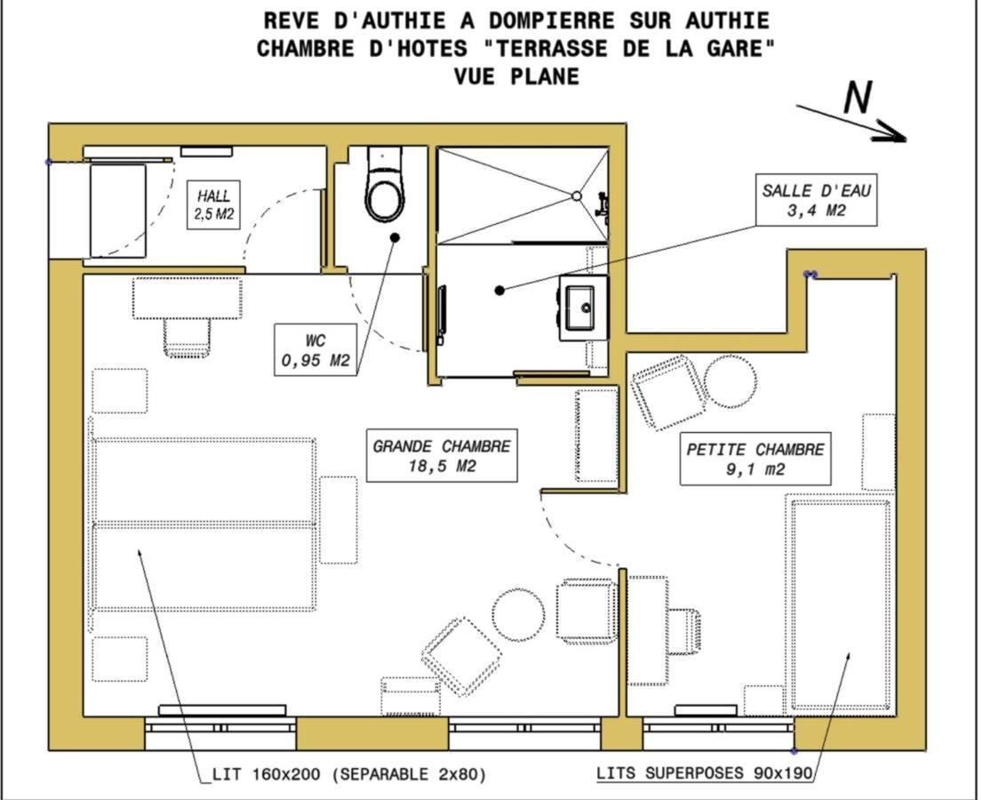 Reve D'Authie Panzió Dompierre-sur-Authie Kültér fotó